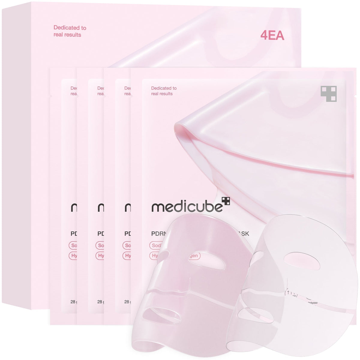 Step 3 - PDRN Pink Collagen Gel Mask, 4 sheets